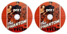 Image of The Phantom (1943) Action, Adventure Movie Serial Cliffhanger on DVD