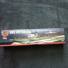 Image of Airfix Vintage Classics Set - A04201V HMS Victorious - Plastic Model Ship Kits