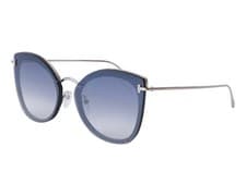 Image of Tom Ford Charlotte FT0657 01C Black & Gold Smoke Mirror Sunglasses Sonnenbrille