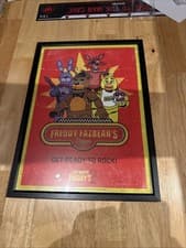 Image of Five Nights At Freddy’s 2 Framed A3 Movie Poster, Glass Frame Black, FNAF FNAF2