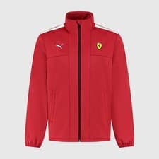 Image of Scuderia Ferrari F1 Softshell Jacket Mens - Dark Cherry