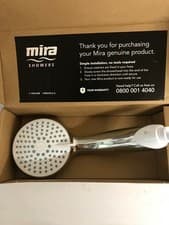Image of Mira Showers Zest Universal 90mm 4-Spray Shower Head - Chrome