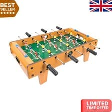 Image of Compact Table Top Football Game - Lightweight 2.27kg & Built-in Scoring System