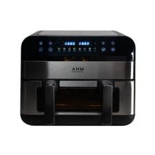 Image of AHM 10L Air Fryer Dual Zone Multi Basket Viewing Window Family Size Cooker