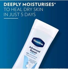 Image of 7 x Vaseline Intensive Care Advanced Repair Unscented Body Lotion 200ml