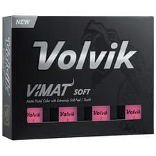 Image of New Volvik Vimat Matt Premium Golf Balls Soft Feel Distance Inc FREE Srixon Gift