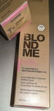 Image of 2 X (Two) Schwarzkopf Professional BlondMe Pastel Toning Hair Colour Strawberry 