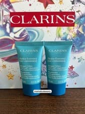 Image of Brand New Sealed Clarins Hydra-Essentiel Restoring Cream Mask 30ml (2x15ml)