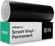 Image of Cricut Joy Smart Permanent Adhesive Vinyl | 14 Cm × 3 M | Black | Self-Adhesive