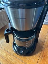 Image of Morphy Richards 162501 Filter Coffee Machine - Black excellent condition used
