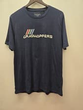 Image of Mens CRAGHOPPERS blue t- shirt size UK L - CG R24