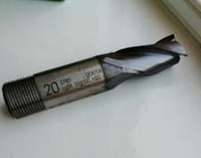 Image of FRAISA 3 Flute 20mm End mill HSS Co5