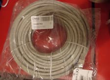 Image of Ethernet CAT6A SSTP-LSOH Shielded Patch Cable Snagless Grey 25M - Cables Direct