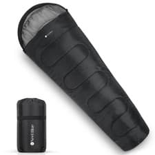 Image of 4 Season Single Sleeping Bag Waterproof Outdoor Camping Hiking Mummy Zip Bags