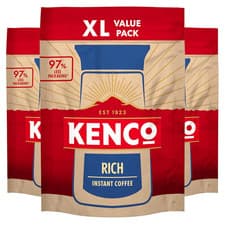 Image of Kenco Rich Roast Instant Coffee Refill Bag 3 x 300g (Total 900g)