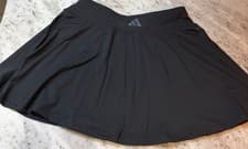 Image of NEW ADIDAS Club Tennis Skirt Women Black Climacool Stretch Size SMALL Pickleball