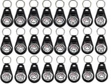 Image of Dog Love Keyring Leather Fob Style