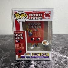 Image of Funko Pop! Kellogg’s Froot Loops Vinyl Figure #186 Cereal Box Figure NEW