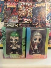 Image of Joker and Harley Quinn Cosbaby Hot Toys Collectable Figures BNIB