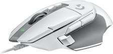 Image of Logitech G G502 X Wired Gaming Mouse - LIGHTFORCE , HERO 25K gaming sensor White