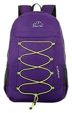 Image of Outdoor Water Resistant Hiking Backpack Purple