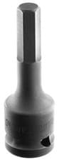Image of Facom NSHM.19 1/2" Drive Metric Impact Hexagon Bit Socket 19mm x 75mm long