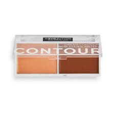 Image of REVOLUTION Relove Cream Contour Duo - Medium