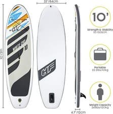 Image of Bestway Hydro-Force White Cap Inflatable Stand Up Paddle Board SUP 3.05M/10'Long
