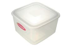 Image of Square Food & Cake Container With Clear Solid Lid 13L Beaufort