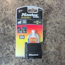 Image of Master Lock Excell M178EURD 56mm Combination Security Padlock Resettable Outdoor