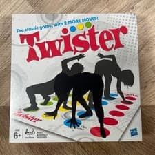 Image of Twister by Hasbro The Classic Game With Two More Moves 6+ New Sealed