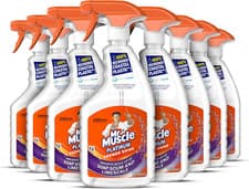 Image of Mr Muscle Shower Shine Spray 750ml - Pack of 6, Easy Bathroom Cleaner
