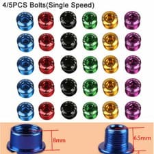Image of Litepro Bike Chainring Bolts Single/Double/Triple Speed Chainwheel Screws 4/5pcs