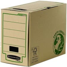 Image of Bankers Box Earth Series 150mm Foolscap Transfer File Pack of 20