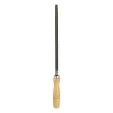 Image of 10" Square Bastard Cut File Bastard Metal File with Wood Handle, Grey/Yellow