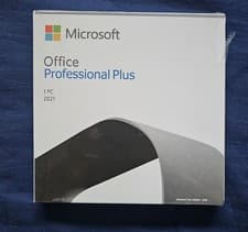 Image of Microsoft Office 2021 Professional Plus For Windows 10-11 Not for Mac New Sealed
