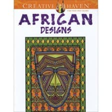 Image of Dover Creative Haven African Designs Coloring Book