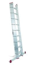 Image of Lyte Three Section Domestic Extension Ladder – Aluminium EN131-2 Certified