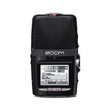 Image of ZOOM H2n Handy Recorder Black Lightweight and Compact Self-Standing USB