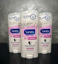 Image of 3 x Sanex Derma Care Invisible 48h Deodorant Stick 65ml (0% Parabens Alcohol
