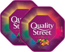 Image of Quality Street Chocolates and Toffees Tub 550g (Pack of 2)- Free Delivery