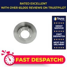 Image of 2x Brake Discs Pair Solid fits SUZUKI SJ410 1.0 Front 81 to 88 F10A 289.5mm Set