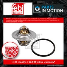 Image of Coolant Thermostat 18286 Febi 050121113C 050121113CS3 Genuine Quality Guaranteed