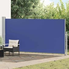 Image of Garden Retractable Deck Side Awning Screen Fence Privacy Divider Multi Sizes
