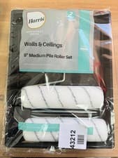 Image of Harris Walls & Ceilings 9" Medium Pile Sleeve Paint Roller Set with Tray & Frame