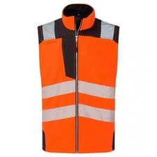 Image of Portwest PW3 Hi-Vis Softshell Gilet (3L) | Durable High Visibility Workwear