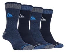 Image of STORM BLOC - 4 Pack Mens Cushioned Thick Hiking Work Walking Summer Boot Socks