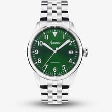 Image of Accurist Aviation Forest Green Dial Watch 76002