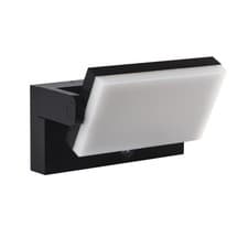 Image of Kanlux 20W LED Outdoor Wall Light PIR Adjustable IP65/IP44 3CCT Black