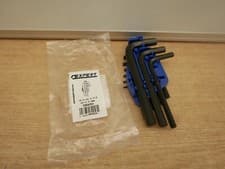 Image of EXPERT BY FACOM E069253 10PCE 1.5mm TO 10mm METRIC HEXAGON ALLEN KEY SET